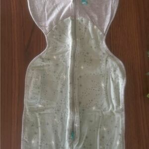 Love to Dream Gray and Green Sleep Sack